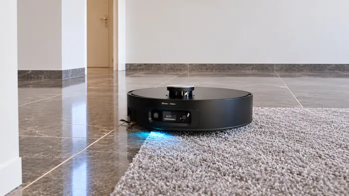 Aspirateur robot Dreame X60 Pro Ultra Complete et sa station