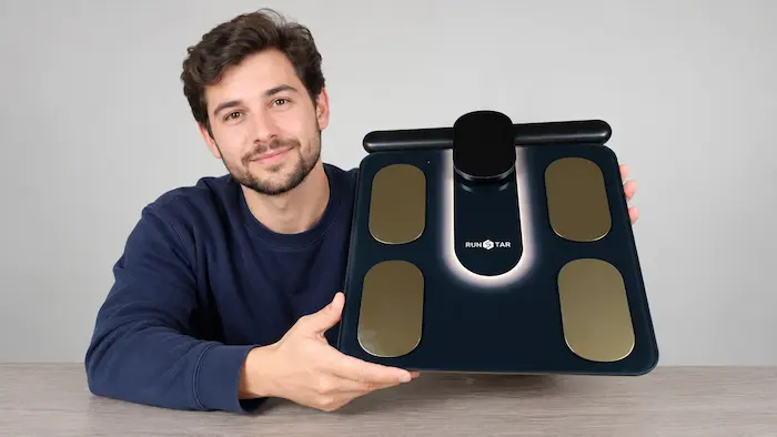 RunSTAR 8E SmartScan Pro vue de face, poignée et électrodes